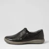 Women JOSEF SEIBEL Caren 31 Schwartz Leather Sneakers