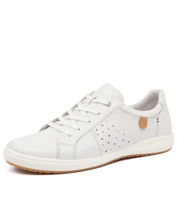 Women JOSEF SEIBEL Caren 01 White Leather