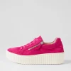 Women GABOR Carmelia Pink Suede Sneakers