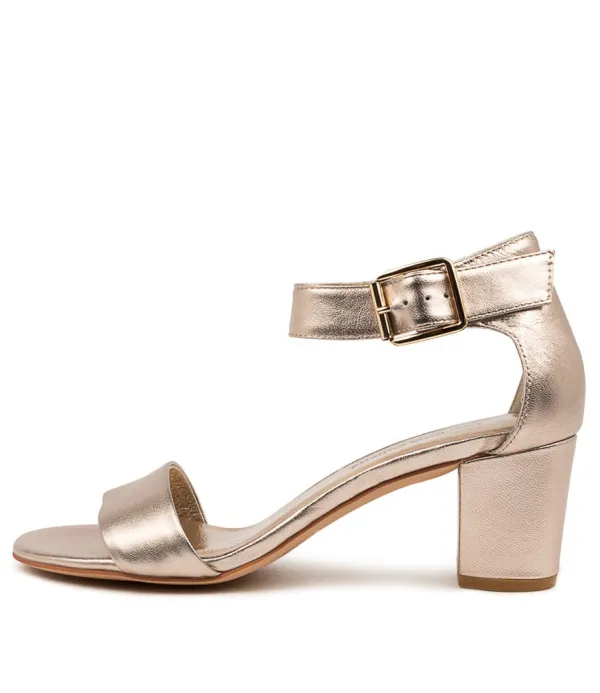 Women DJANGO & JULIETTE Cassier Champagne Leather