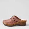 Women JOSEF SEIBEL Catalonia 41 Rosa Leather Clogs