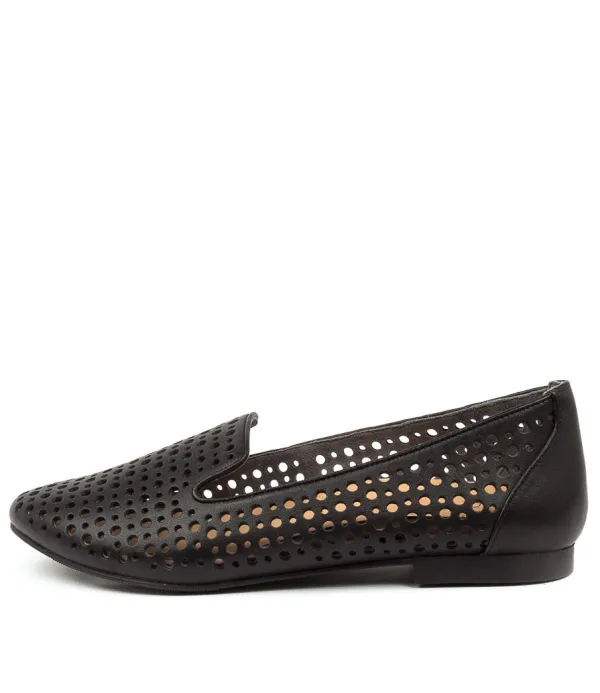 Women ZIERA Cindra Xf Black Leather