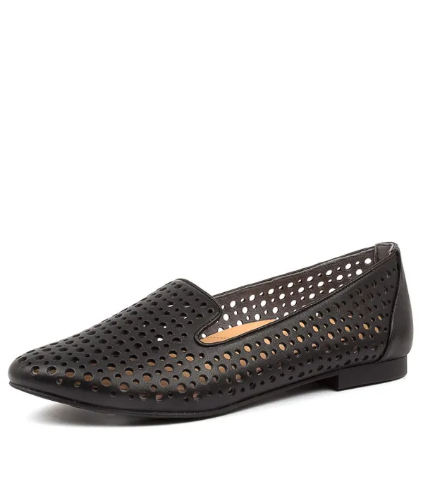 Women ZIERA Cindra Xf Black Leather