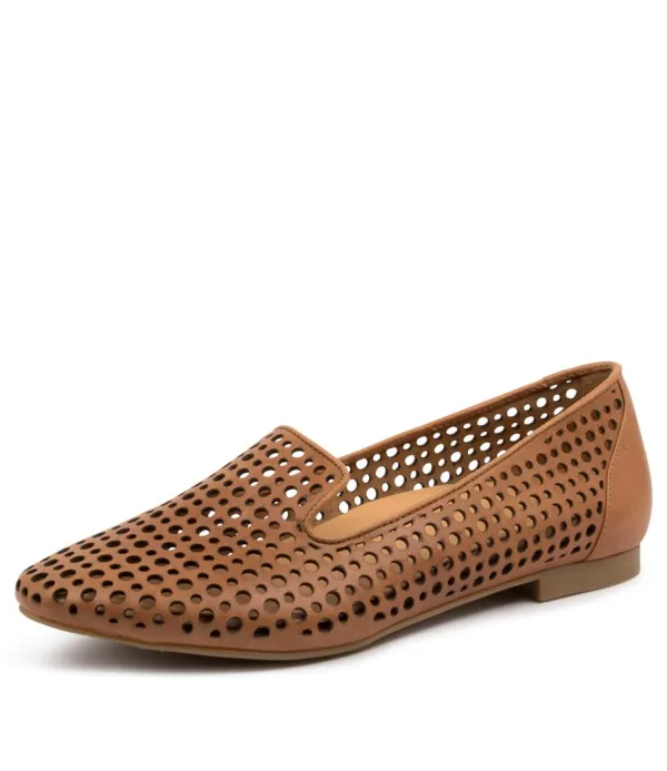 Women ZIERA Cindra Xf Tan Leather