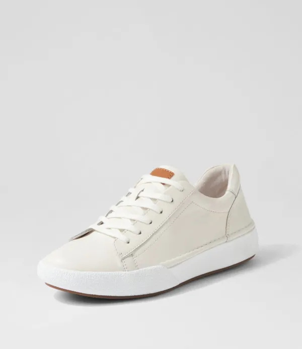 Women JOSEF SEIBEL Claire 01 Weiss Leather Sneakers