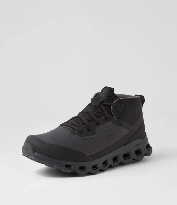 Women ON Cloud Roam Wp W Black Eclipse Knit Sneakers