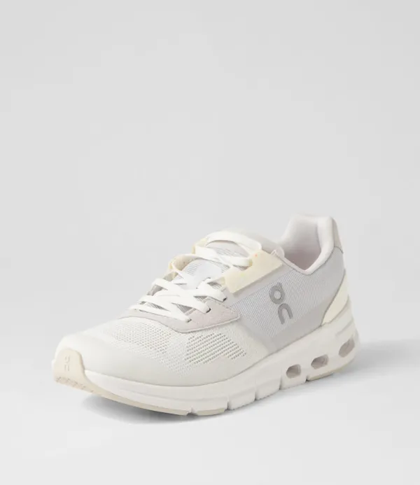 Women ON Cloudrift W Undyed White Frost Knit Sneakers