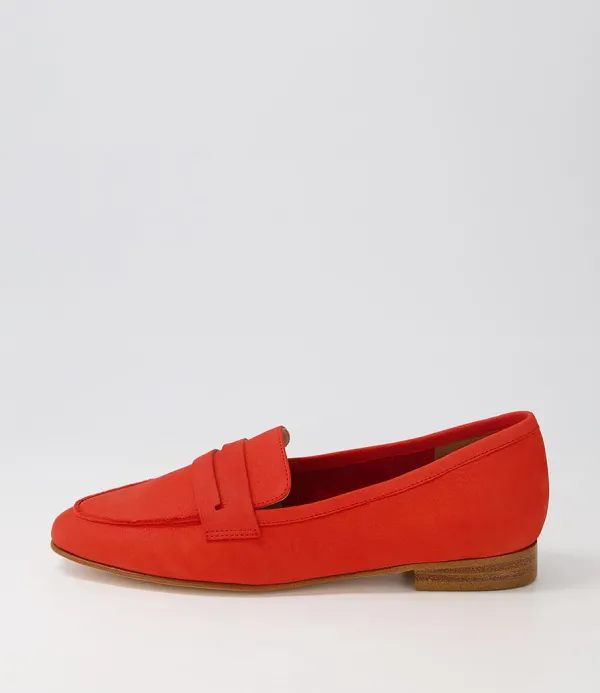 Women EOS Coco Aperol Leather Loafers