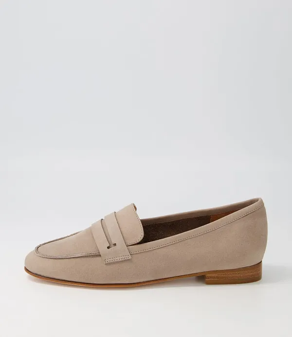Women EOS Coco Stone Leather Loafers