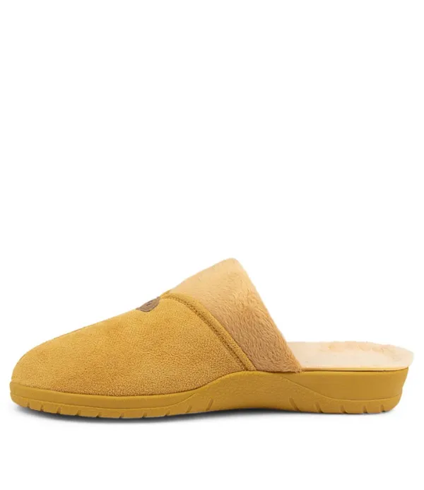 Women ZIERA Comfy W Sunshine Microsuede Slippers