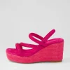 Women DJANGO & JULIETTE Cookie Fuchsia Mix Multi Sandals