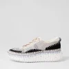 Women DJANGO & JULIETTE Copen Blue White Multi Sneakers
