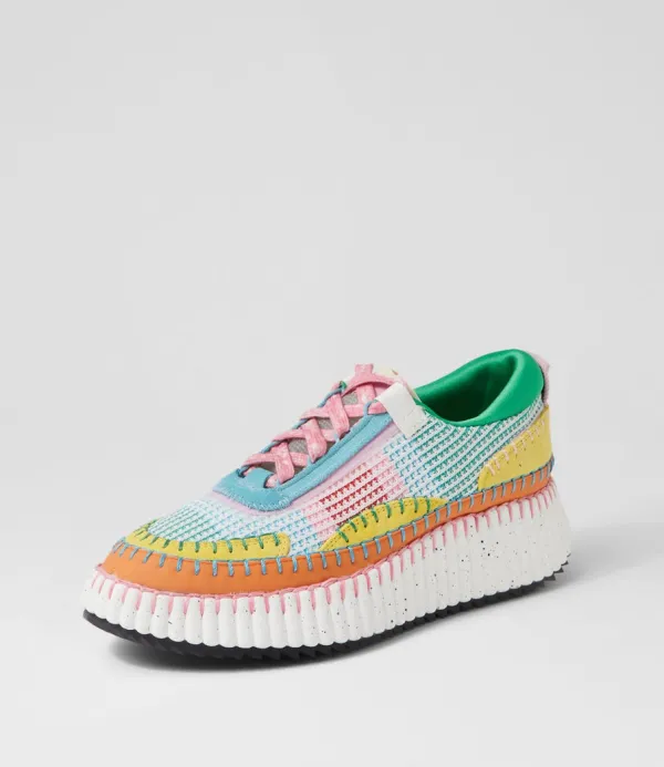 Women DJANGO & JULIETTE Copen Bright Multi Sneakers