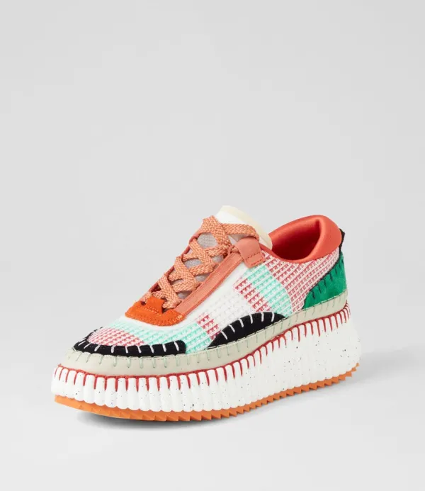 Women DJANGO & JULIETTE Copen Emerald Multi Sneakers