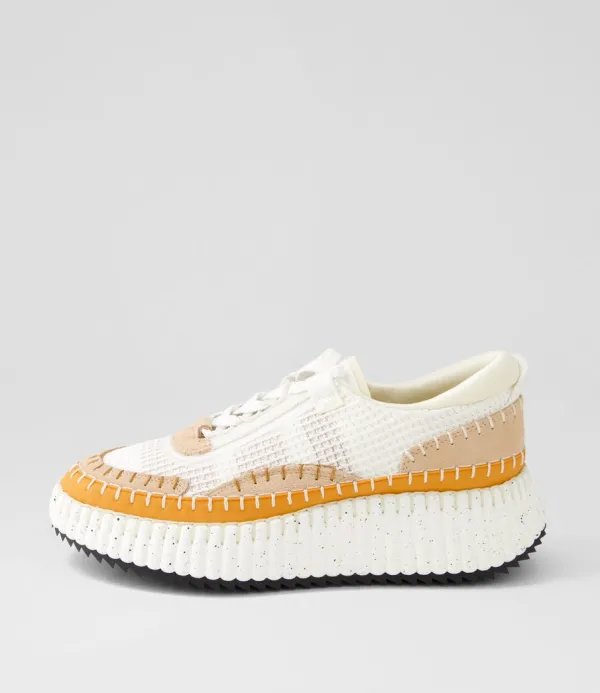 Women DJANGO & JULIETTE Copen Orange Multi Sneakers