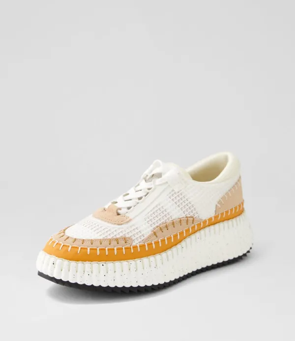 Women DJANGO & JULIETTE Copen Orange Multi Sneakers