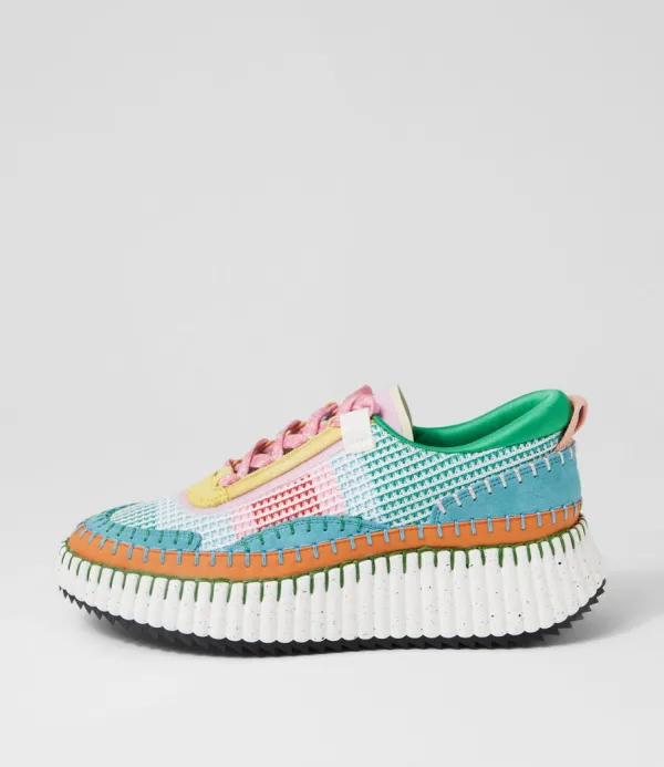 Women DJANGO & JULIETTE Copen Rainbow Multi Sneakers