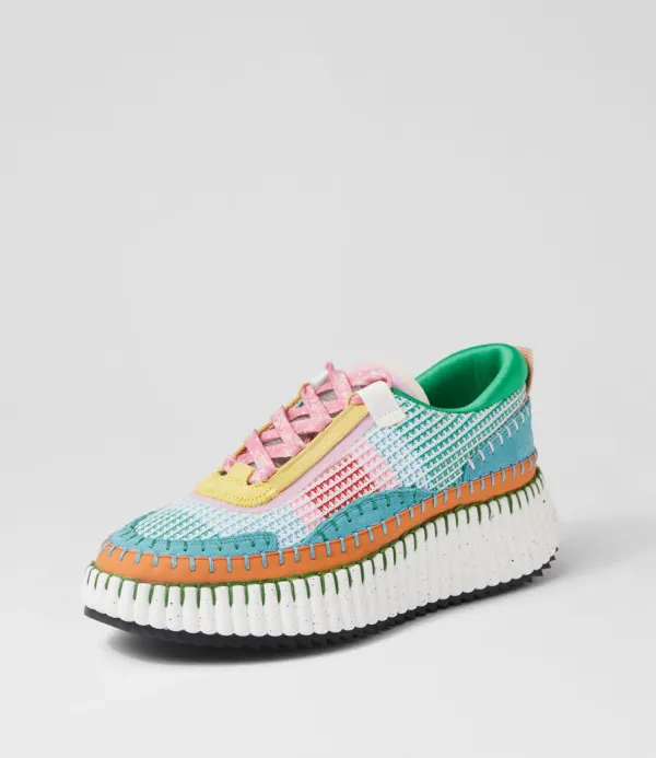Women DJANGO & JULIETTE Copen Rainbow Multi Sneakers
