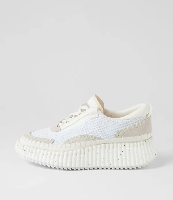 Women DJANGO & JULIETTE Copen White Multi Sneakers