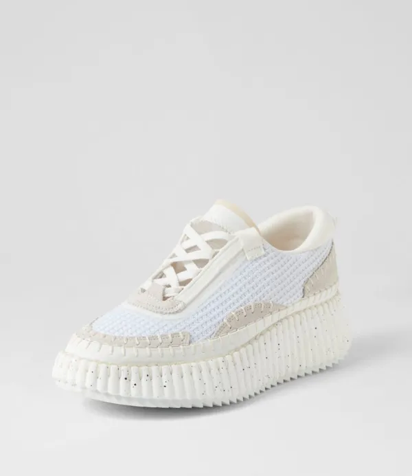 Women DJANGO & JULIETTE Copen White Multi Sneakers