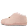 Women ZIERA Cuddles W Pale Pink Microsuede Slippers