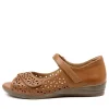 Women ZIERA Daffodil W Tan Leather