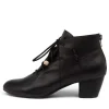 Women DJANGO & JULIETTE Defreeze Dj Black Black Heel Leather