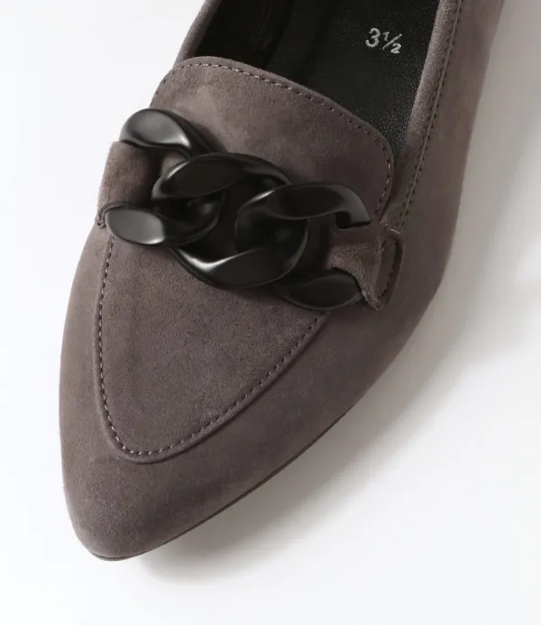 Women GABOR Diego Soil Suede Loafers