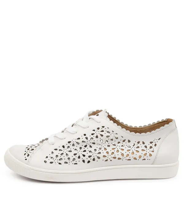 Women ZIERA Dima Xf White Leather