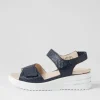 Women WALDLAUFER Dina 3 Notte Woven Leather Sandals