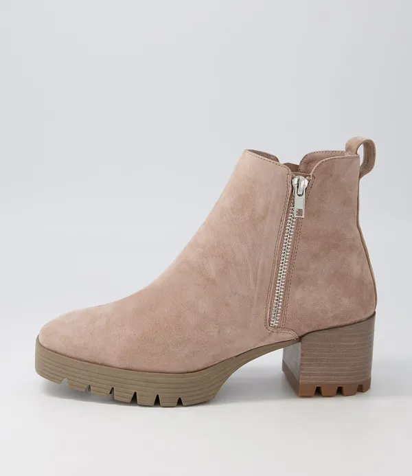 Women DJANGO & JULIETTE Dinis Mushroom Suede Ankle Boots