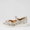 Women ZIERA Disco W Wild Flower Leather Sandals