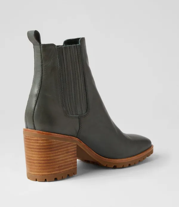 Women MOLLINI Dustee Forest Leather Chelsea Boots