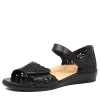 Women ZIERA Dusty W Black Leather