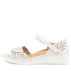Women ZIERA Dusty W White Leather