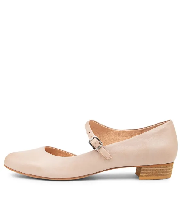 Women DJANGO & JULIETTE Edna Cafe Leather Mary Janes
