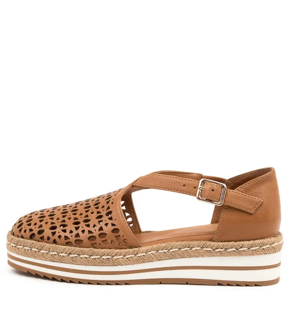 Women DJANGO & JULIETTE Erika Dk Tan Leather