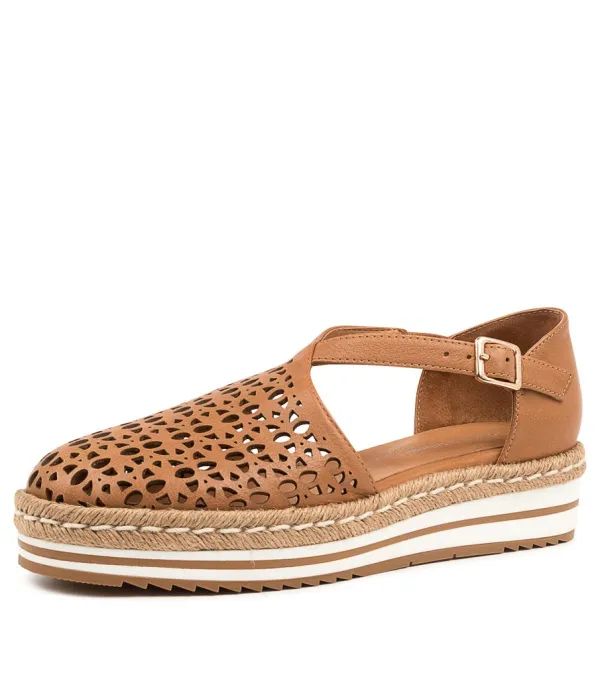 Women DJANGO & JULIETTE Erika Dk Tan Leather