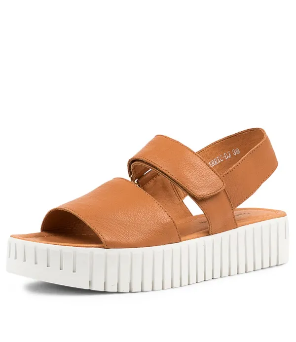 Women DJANGO & JULIETTE Erric Scotch Leather Sandals Ws