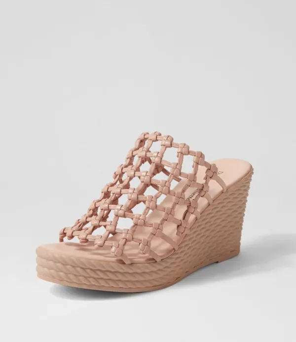 Women DJANGO & JULIETTE Essexx Rose Leather Sandals