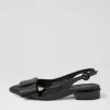 Women DJANGO & JULIETTE Evenning Black Patent Leather Flat Shoes