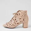 Women DJANGO & JULIETTE Excellent Nude Leather Sandals