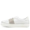 Women DJANGO & JULIETTE Fane White Leather Sneakers