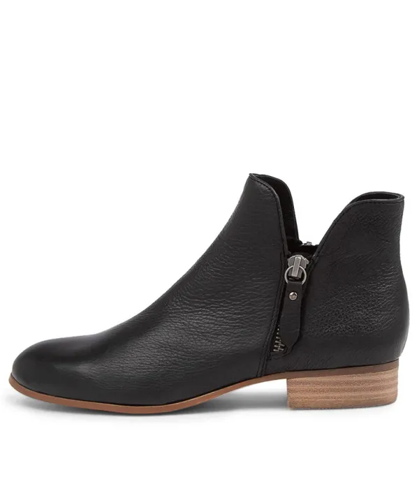 Women DJANGO & JULIETTE Faye Dj Black Natural Heel Leather