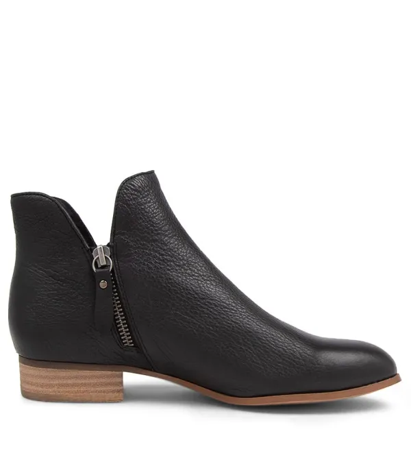 Women DJANGO & JULIETTE Faye Dj Black Natural Heel Leather