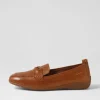 Women JOSEF SEIBEL Fenja 14 Camel Leather Loafers