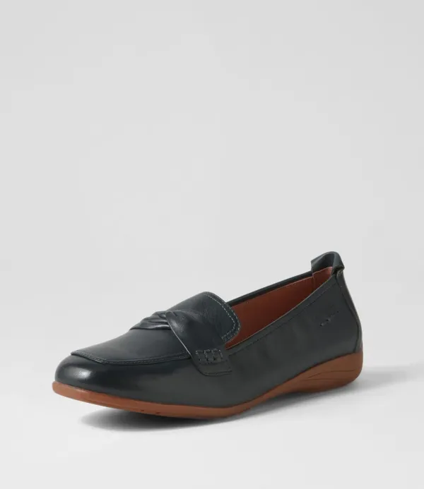 Women JOSEF SEIBEL Fenja 14 Ocean Leather Loafers