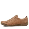 Women JOSEF SEIBEL Fergey 56 Cognac Leather Flat Shoes