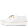 Women DJANGO & JULIETTE Filpy White Leather Sneakers