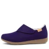 Women ZIERA Fliss Xw Dk Purple Fabric